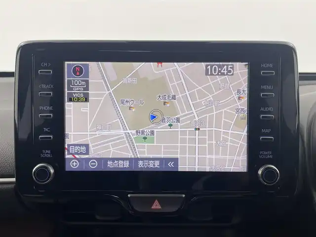 トヨタ ヤリスクロス ハイブリッド Z 愛知県 2020(令2)年 3.4万km ブラックマイカ パワーバックドア（メーカーオプション）/ハーフレザーシート/前席シートヒーター/D席パワーシート/ディスプレイオーディオ/（AppleCarPlay/AndroidAuto/Bluetooth/USB/TV）/ビルトインETC/ヘッドアップディスプレイ/ドライブレコーダー/パノラミックビューモニター/クリアランスソナー/電子パーキングブレーキ/オートブレーキホールド/レーダークルーズコントロール/レーンキープ/BSM/LEDオートハイビーム/ウインカーミラー/純正フロアマット/プッシュスタート/100V電源