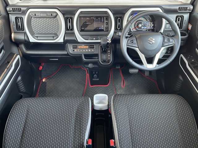 スズキ ハスラー HYBRID X ターボ 長野県 2020(令2)年 3.9万km ブルーイッシュブラックパール3 デュアルカメラブレーキサポート/メモリナビフルセグTV/バックカメラ/ETC/純正１５インチアルミ/コーナーセンサー /シートヒーター /LEDヘッドライト/スマートキー/保証書