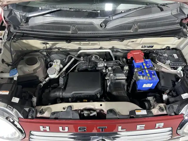 スズキ ハスラー Jスタイル Ⅱ ターボ 佐賀県 2017(平29)年 2.4万km フェニックスレッドパール/ホワイト2トーンルーフ 純正7インチナビ/フルセグTV/CD/DVD/Bluetooth/全方位カメラ/衝突被害軽減システム/クルーズコントロール/車線逸脱警報/オートライト/HIDヘッドライト/フォグライト/ETC/横滑り防止装置/運転席・助手席シートヒーター/ハーフレザーシート/ISOFIX対応シート/パドルシフト/ステアリングスイッチ/純正フロアマット/純正15インチアルミホイール/スマートキー/スペアキー×１/ドアバイザー