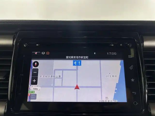 スズキ ハスラー Jスタイル Ⅱ ターボ 佐賀県 2017(平29)年 2.4万km フェニックスレッドパール/ホワイト2トーンルーフ 純正7インチナビ/フルセグTV/CD/DVD/Bluetooth/全方位カメラ/衝突被害軽減システム/クルーズコントロール/車線逸脱警報/オートライト/HIDヘッドライト/フォグライト/ETC/横滑り防止装置/運転席・助手席シートヒーター/ハーフレザーシート/ISOFIX対応シート/パドルシフト/ステアリングスイッチ/純正フロアマット/純正15インチアルミホイール/スマートキー/スペアキー×１/ドアバイザー