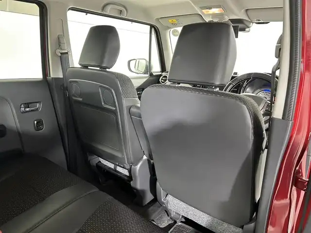 スズキ ハスラー Jスタイル Ⅱ ターボ 佐賀県 2017(平29)年 2.4万km フェニックスレッドパール/ホワイト2トーンルーフ 純正7インチナビ/フルセグTV/CD/DVD/Bluetooth/全方位カメラ/衝突被害軽減システム/クルーズコントロール/車線逸脱警報/オートライト/HIDヘッドライト/フォグライト/ETC/横滑り防止装置/運転席・助手席シートヒーター/ハーフレザーシート/ISOFIX対応シート/パドルシフト/ステアリングスイッチ/純正フロアマット/純正15インチアルミホイール/スマートキー/スペアキー×１/ドアバイザー