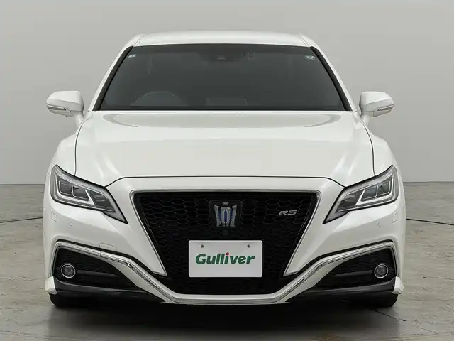 トヨタ クラウン ハイブリッド RS アドバンス 福岡県 2019(平31)年 3.1万km ホワイトパールクリスタルシャイン 純正ＤＡナビ／フルセグＴＶ　/全方位カメラ　/デジタルルームミラー　/トヨタセーフティセンス/レーンキープ/衝突軽減ブレーキ/ブラインド　スポットモニター/レーダークルーズコントロール/コーナーセンサー　/アクセル踏み間違え防止　/アドバンスパーク　/シートヒーター／ベンチレーション　/ステアリングヒーター　/ＨＵＤ　/ＬＥＤ/ドラレコ/ビルトインETC２．０/パワーシート/シートメモリー/パドルシフト