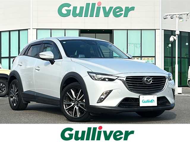 マツダ ＣＸ－３ XD ツーリング 佐賀県 2016(平28)年 9.9万km セラミックM ワンオーナー/純正ナビゲーション/ワンセグTV/CD/DVD/AM/FM/bluetooth/バックカメラ/ETC/前方ドライブレコーダー/ハーフレザーシート/パドルシフト/ステアリングリモコン/純正18インチアルミホイール/純正ヘッドライト/純正フロアマット/新車時保証書/取扱説明書/スペアキー１本/マツダアイアクティブセンス/・マツダレーダークルーズコントロール/・スマートブレーキサポート/・トラクションコントロールシステム