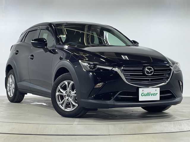 マツダ ＣＸ－３ 15S ツーリング 神奈川県 2020(令2)年 4万km ジェットブラックマイカ 純正SDナビ/Bluetooth・CD・DVD・AUX・USB・フルセグTV・AppleCarPlay/スマートシティブレーキサポート/360°ビューモニター/ブラインドスポットモニター/バックカメラ/純正フロアマット/前後ドライブレコーダー/ETC/スマートキー/純正16インチアルミホイール/LEDヘッドライト/オートライト/横滑り防止装置/車線逸脱警報システム/衝突被害軽減システム/取扱説明書