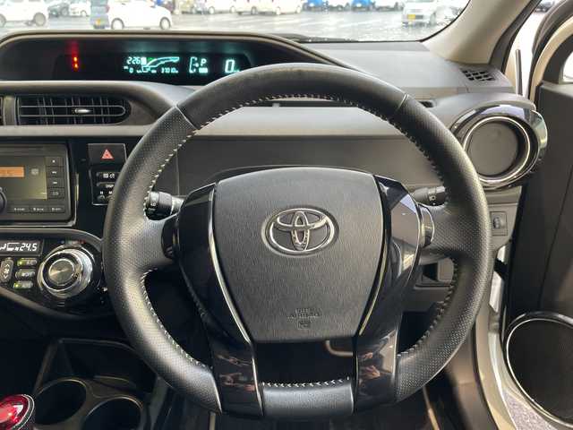 トヨタ アクア G G’s 愛知県 2014(平26)年 3.7万km ライムホワイトパールクリスタルシャイン オーディオ/シートヒーター/オートエアコン/純正アルミホイール/LEDヘッドライト/スマートキー/プッシュスタート