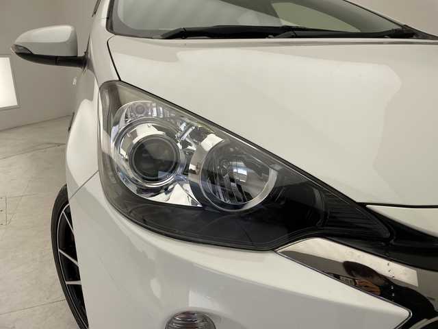 トヨタ アクア G G’s 愛知県 2014(平26)年 3.7万km ライムホワイトパールクリスタルシャイン オーディオ/シートヒーター/オートエアコン/純正アルミホイール/LEDヘッドライト/スマートキー/プッシュスタート