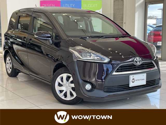 トヨタ シエンタ G クエロ 埼玉県 2018(平30)年 4.1万km クールボルドーガラスフレーク トヨタセーフティセンス/純正SDナビ/　　CD/DVD/BT/フルセグ/バックカメラ/両側パワースライドドア/LEDオートライト/ハーフレザーシート/ビルトインETC/スマートキー2本/禁煙車