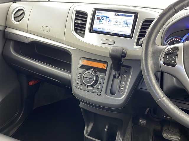 スズキ ワゴンＲ FZ 新潟県 2014(平26)年 6.9万km アーバンブラウンパールメタリック メモリナビ/(KENWOOD/MDV-D403)/(ワンセグTV/Bluetooth/CD/DVD)/運転席側シートヒーター/衝突被害軽減システム/ベンチシート/プッシュスタート/スマートキー/レザー調シートカバー/純正14インチアルミホイール
