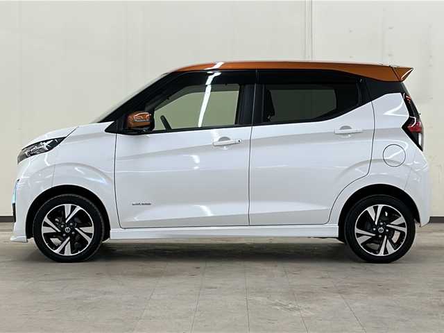 日産 デイズ HWS G ターボ プロパイロットED 道央・札幌 2021(令3)年 1.6万km プレミアムサンシャインオレンジメタリック/シルキーホワイト /4WD//純正ナビ【フルセグ、BT、CD、DVD、USB、AUX】//純正15インチアルミホイール//純正フロアマット//社外エアロ//プロパイロット//クルーズコントロール//前席シートヒーター//アイドリングストップ//オートライト//フォグランプ//LED//ETC//バックカメラ//アラウンドビュー//スペアキー