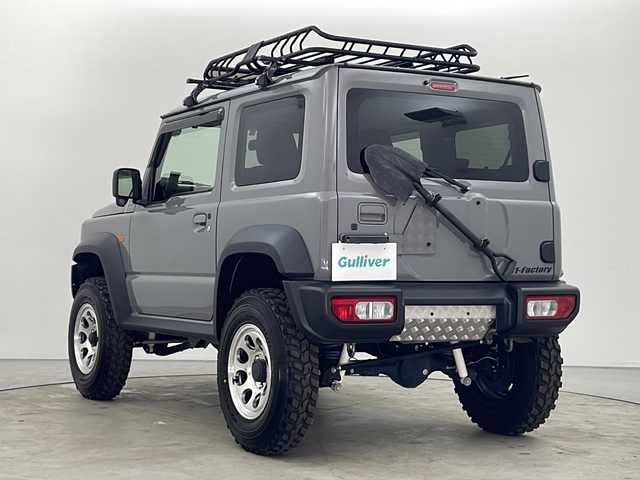 スズキ ジムニー シエラ JL 秋田県 2023(令5)年 1.8万km ミディアムグレー 4WD/5速MT/１１型ALPINEナビ/(フルセグTV/Bluetooth/DVD/CD)/リフトアップ/TERZOキャリア/JAOSフロントガード/プッシュスタート/スマートキー/オートライト/LEDヘッドライト/フォグランプ/前席シートヒーター/AAC/サイドバイザー/純正フロアマット/社外アルミホイール/ビルトインETC2.0/電動格納ミラー