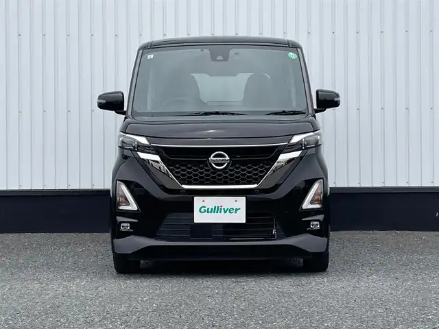日産 ルークス HWS X アーバンクロム プロパイロットED 千葉県 2021(令3)年 1.7万km ブラック 純正9インチナビ/(フルセグTV/BT/CD/DVD/FM/AM)/プロパイロット/全周囲カメラ/ナビ連動前後ドラレコ/衝突被害軽減システム/車線逸脱警報/ハーフレザーシート/両側パワースライドドア/ハンズフリーオートスライドドア/横滑り防止装置/ETC/アイドリングストップ/LEDヘッドライト/フォグランプ/オートライト/ウィンカーミラー/電動格納ミラー/純正14インチAW/シートリフター/リアサーキュレーター/リアロールサンシェード/プッシュスタート/スマートキー/スペアキー/フロアマット/取扱説明書/保証書