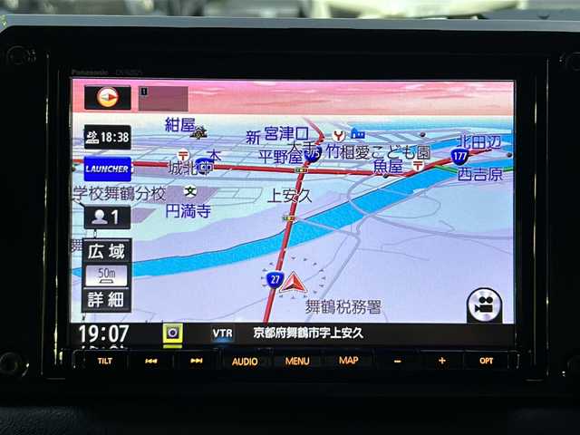 スズキ ジムニー シエラ JC 京都府 2022(令4)年 4.4万km ブルーイッシュブラックパール3 純正８インチナビ　前後ドラレコ　シートヒーター　クルーズコントロール　ＥＴＣ　ダウンヒルアシストコントロール　アイドリングストップ　レーンキープ　ヘッドライトウォッシャー　ＬＥＤライト　スマートキー