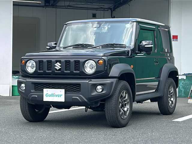 スズキ ジムニー シエラ JC 京都府 2022(令4)年 4.4万km ブルーイッシュブラックパール3 純正８インチナビ　前後ドラレコ　シートヒーター　クルーズコントロール　ＥＴＣ　ダウンヒルアシストコントロール　アイドリングストップ　レーンキープ　ヘッドライトウォッシャー　ＬＥＤライト　スマートキー