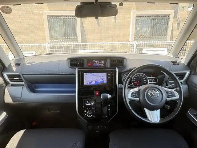 トヨタ ルーミー カスタムG 山口県 2020(令2)年 4.9万km ブラックマイカメタリック ワンオーナー /両側パワースライドドア/SDナビ フルセグTV CD DVD BT/全周囲カメラ/ビルトイン ETC/クルーズコントロール/モデリスタ ロッドホルダー/コーナーセンサー/衝突被害軽減ブレーキ/レーンアシスト/オートマチックハイビーム/スマートキー 2個/LEDオートヘッドライト/フォグライト/ステアリングリモコン/横滑り防止/保証書 取説 ナビ取説