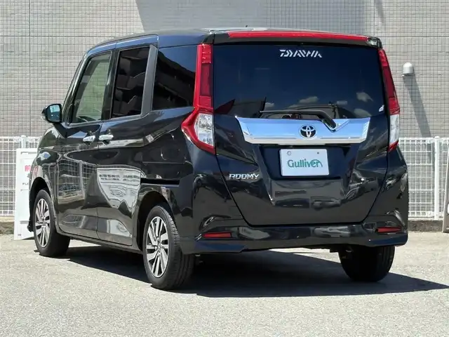 トヨタ ルーミー カスタムG 山口県 2020(令2)年 4.9万km ブラックマイカメタリック ワンオーナー /両側パワースライドドア/SDナビ フルセグTV CD DVD BT/全周囲カメラ/ビルトイン ETC/クルーズコントロール/モデリスタ ロッドホルダー/コーナーセンサー/衝突被害軽減ブレーキ/レーンアシスト/オートマチックハイビーム/スマートキー 2個/LEDオートヘッドライト/フォグライト/ステアリングリモコン/横滑り防止/保証書 取説 ナビ取説