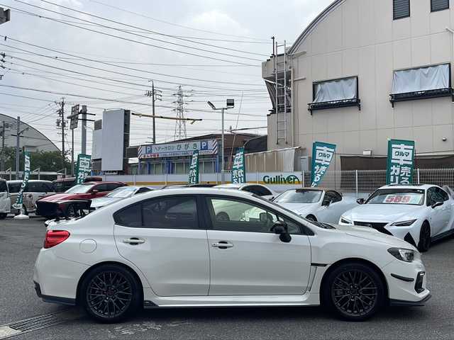 スバル ＷＲＸ Ｓ４ STIスポーツアイサイト 愛知県 2018(平30)年 6.6万km クリスタルホワイトP /ワンオーナー//E型//STIドライカーボンリアスポイラー//STIスポーツマフラー//STIスタイルパッケージ//トランクリップスポイラー//STIフレキシブルタワーバー//STIカナード//STIフレキシブルドロースティフナー//STIドアハンドルプロテクター・インナープロテクター//ビルシュタインショックアブソーバー//RECARO半革シート//パワーシート/シートヒーター//純正8インチナビ//フルセグ/BT/SD/MSV/CD/DVD/BD/AUX//フロント・左サイド・バックカメラ//ETC//アイサイトver3//PCS/ACC/アクティブレーンキープ//AT誤発進抑制制御/AT誤後進抑制制御//車線逸脱抑制警告/ふらつき警告/先行車発進のお知らせ//ツーリングアシスト/SRVD/RAB//SRH/ハイビームアシスト//SI-DRIVE//パドルシフト//AVH//VDC//純正18インチAW//純正AW＆スタッドレスタイヤ//LEDオートヘッドライト//フロント・リアフォグランプ//LEDアクセサリーライナー//プッシュスタート/スペアスマートキー//革巻きステアリング//チルト&テレスコピックステアリング//電動格納ウィンカーミラー//純正フロアマット//保証書//取扱説明書//点検整備記録簿H30.R1.2.3.4.5.6