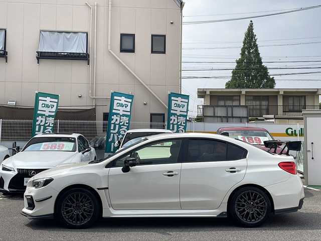 スバル ＷＲＸ Ｓ４ STIスポーツアイサイト 愛知県 2018(平30)年 6.6万km クリスタルホワイトP /ワンオーナー//E型//STIドライカーボンリアスポイラー//STIスポーツマフラー//STIスタイルパッケージ//トランクリップスポイラー//STIフレキシブルタワーバー//STIカナード//STIフレキシブルドロースティフナー//STIドアハンドルプロテクター・インナープロテクター//ビルシュタインショックアブソーバー//RECARO半革シート//パワーシート/シートヒーター//純正8インチナビ//フルセグ/BT/SD/MSV/CD/DVD/BD/AUX//フロント・左サイド・バックカメラ//ETC//アイサイトver3//PCS/ACC/アクティブレーンキープ//AT誤発進抑制制御/AT誤後進抑制制御//車線逸脱抑制警告/ふらつき警告/先行車発進のお知らせ//ツーリングアシスト/SRVD/RAB//SRH/ハイビームアシスト//SI-DRIVE//パドルシフト//AVH//VDC//純正18インチAW//純正AW＆スタッドレスタイヤ//LEDオートヘッドライト//フロント・リアフォグランプ//LEDアクセサリーライナー//プッシュスタート/スペアスマートキー//革巻きステアリング//チルト&テレスコピックステアリング//電動格納ウィンカーミラー//純正フロアマット//保証書//取扱説明書//点検整備記録簿H30.R1.2.3.4.5.6