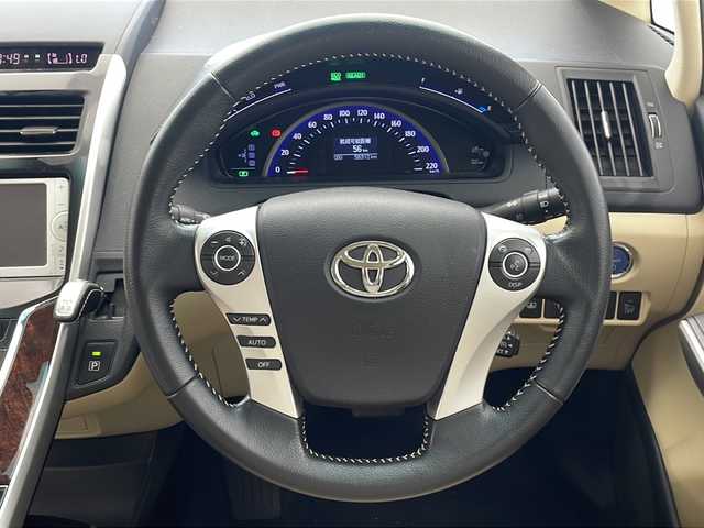 トヨタ ＳＡＩ S Cパッケージ 沖縄県 2014(平26)年 5.7万km ホワイトパールクリスタルシャイン 純正SDナビ（NSCP-W62）/　（CD/DVD/SD/Bluetooth/TV）/バックカメラ/ビルトインETC/クルーズコントロール/前席パワーシート/HIDヘッドライト/オートライト/純正16インチAW/純正フロアマット/プッシュスタート/スマートキ―/純正フロアマット/純正16インチアルミホイール/保証書