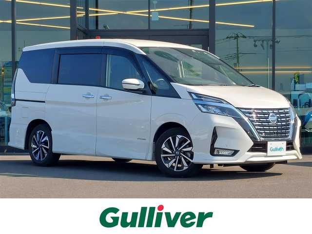 日産 セレナ ハイウェイスター V 東京都 2022(令4)年 1.4万km ブリリアントホワイトパール ワンオーナー/純正10インチナビ/アラウンドビューモニター/プロパイロット/インテリジェントスマートミラー/ドライブレコーダー/ＥＴＣ/両側電動スライドドア/コーナーセンサー/純正16インチＡＷ/ＬＥＤヘッドライト/ＬＥＤフォグランプ/ロールサンシェード/スライドupシート/プッシュスタート/スマートキー