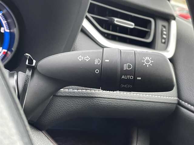 トヨタ ＲＡＶ４ ハイブリットG 岡山県 2022(令4)年 4.1万km ダークブルーマイカ 純正9インチディスプレイオーディオ/フルセグTV、FM、FM、AppleCarplay/AndroidAuto/全方位カメラ/パノラマムーンルーフ/ビルトインETC/運転席メモリーシート/パワーシート/前席シートヒーター/前席ベンチレーション/ステアリングヒーター/パワーバックドア/アクセサリーコンセント/ビートソニックIF36/HDMI to AVコネクター/充電用USB端子/トヨタセーフティセンス/・プリクラッシュセーフティ/・レーントレーシングアシスト/・レーダークルーズコントロール/・オートマチックハイビーム/・ロードサインアシスト/先行車発進告知機能/インテリジェントクリアランスソナー/リアクロストラフィックアラート/ブラインドスポットモニター/車両接近通報装置/モデリスタエアロ/ルーフレール