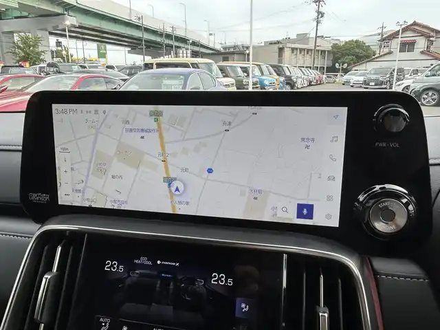 レクサス ＬＸ 600 愛知県 2024(令6)年 1.5万km ソニッククォーツ サンルーフ /ルーフレール/リヤエンターテイメントシステム/デジタルインナーミラー /マークレビンソンサウンドシステム/クールBOX/純正ディスプレイオーディオ、ナビ/フルセグTV/BT/HDMI/USB/パノラミックビューモニター/ビルトイン2.0ETC/純正20インチAW/レクサスセーフティシステムプラス/レーダークルーズコントロール/ブラインドスポットモニター/ヘッドアップディスプレイ/ドライブレコーダー/レーダー探知機/置くだけ充電/パワーバックドア/レザーシート/前席パワーシート（D席メモリー付き）/シートヒーター /エアシート/ハンドルヒーター /純正フロアマット/純正ドアバイザー/三眼LEDヘッドライト/取説、保証書/スペアキー