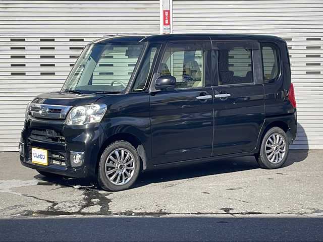 ダイハツ タント X ターボ SA 道央・札幌 2014(平26)年 9.2万km ブラックマイカメタリック (株)IDOMが運営する【じしゃロン札幌店】の自社ローン専用車両になりますこちらは現金またはオートローンご利用価格です。自社ローンご希望の方は別途その旨お申し付けください。/・アイドリングストップ/・片側パワースライドドア/・ETC/・HID/・プッシュスタート/・純正フロアマット（ラバー）/・社外14インチアルミホイール/・スタッドレスタイヤ有