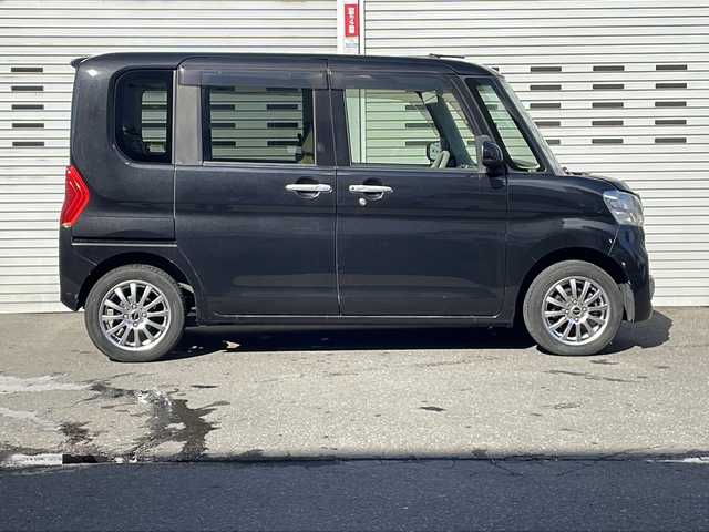 ダイハツ タント X ターボ SA 道央・札幌 2014(平26)年 9.2万km ブラックマイカメタリック (株)IDOMが運営する【じしゃロン札幌店】の自社ローン専用車両になりますこちらは現金またはオートローンご利用価格です。自社ローンご希望の方は別途その旨お申し付けください。/・アイドリングストップ/・片側パワースライドドア/・ETC/・HID/・プッシュスタート/・純正フロアマット（ラバー）/・社外14インチアルミホイール/・スタッドレスタイヤ有