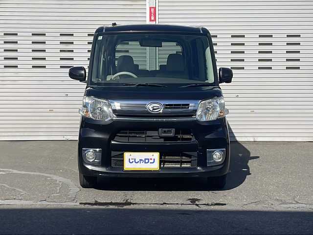 ダイハツ タント X ターボ SA 道央・札幌 2014(平26)年 9.2万km ブラックマイカメタリック (株)IDOMが運営する【じしゃロン札幌店】の自社ローン専用車両になりますこちらは現金またはオートローンご利用価格です。自社ローンご希望の方は別途その旨お申し付けください。/・アイドリングストップ/・片側パワースライドドア/・ETC/・HID/・プッシュスタート/・純正フロアマット（ラバー）/・社外14インチアルミホイール/・スタッドレスタイヤ有