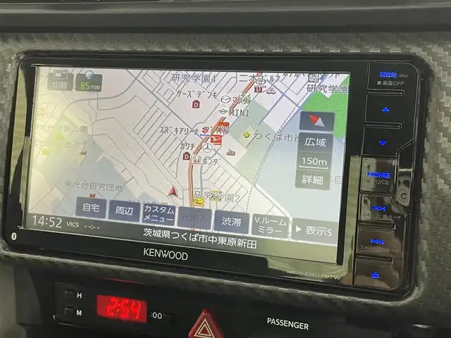 トヨタ ８６ GT 茨城県 2021(令3)年 1.2万km アズライトブルー 社外SDナビ【MDV-D407BTW】/CD/DVD/Bluetooth/ワンセグ/バックカメラ/ETC/クルーズコントロール/LEDヘッドライト/オートライト/純正17インチAW/純正フロアマット/社外マフラー/車高調/プッシュスタート/スマートキー/スペアキー