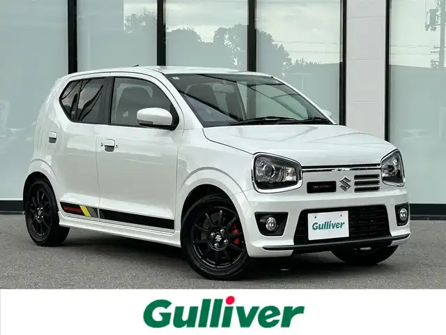 スズキ アルト ワークス 愛知県 2016(平28)年 3.9万km パールホワイト 社外ナビ　/   ＣＤ　/ターボ車　/横滑り防止装置　/純正１５インチアルミホイール　/レカロシート（前席のみ）　/プッシュスタート　/スマートキー　/オートライト/HIDライト