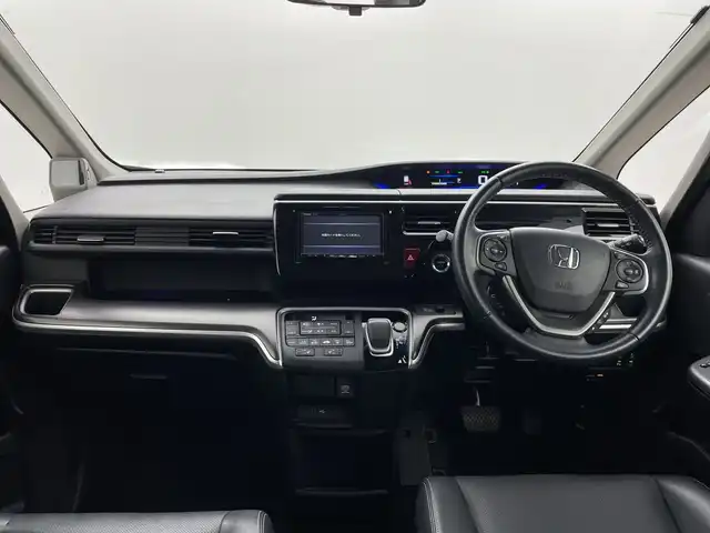 ホンダ ステップワゴン スパーダ eHEV G EXホンダS 群馬県 2021(令3)年 3.9万km モダンスティールM ホンダセンシング　社外７インチナビ　バックカメラ　フルセグ　レーダークルーズコントロール　１００Ｖ電源　シートヒー　両側パワースライドドア　ステアリングスイッチ　スマートキー　ビルトインＥＴＣ