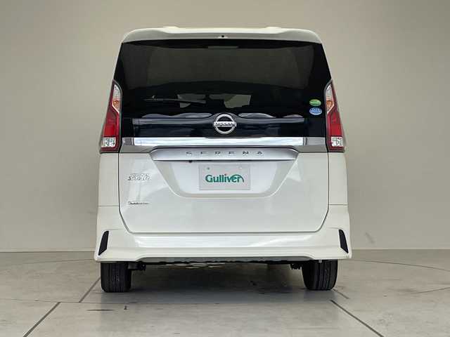 日産 セレナ ハイウェイスター 愛知県 2019(令1)年 6.2万km ブリリアントホワイトパール 純正9型ナビ SDカードなし/フリップダウンモニター/クルーズコントロール/バックカメラ/ハンズフリースライドドア/純正アルミホイール/オートライト/ETC/衝突軽減システム/CD DVD/Bluetooth/ステアリングスイッチ/スマートキー/プッシュスタート