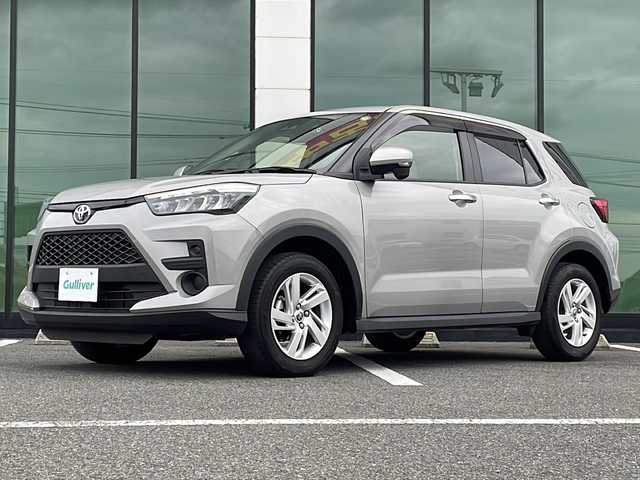 トヨタ ライズ G 福岡県 2023(令5)年 3万km スムースグレーマイカメタリック 純正ディスプレイオーディオ/AppleCarPlay対応/フルセグTV/BT接続/USB接続/HDMI接続/前後ドラレコ　TZ-DR210/スマートキー/プッシュスタート/バックカメラ/純正16インチアルミホイール/純正フロアマット/純正ドアバイザー/LEDヘットライト
