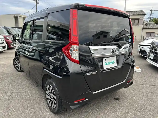 トヨタ ルーミー カスタムG S 愛知県 2018(平30)年 3.1万km ブラックマイカメタリック スマートキー/プッシュスタート/社外ナビ/フルセグTV/BT/バックカメラ/ETC/純正14インチAW/両側パワースライドドア/プリクラッシュセーフティ/クルーズコントロール/オートライト/ドライブレコーダー/フロントエアロ/取説、保証書