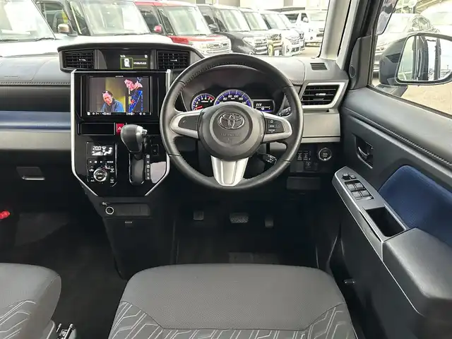 トヨタ ルーミー カスタムG S 愛知県 2018(平30)年 3.1万km ブラックマイカメタリック スマートキー/プッシュスタート/社外ナビ/フルセグTV/BT/バックカメラ/ETC/純正14インチAW/両側パワースライドドア/プリクラッシュセーフティ/クルーズコントロール/オートライト/ドライブレコーダー/フロントエアロ/取説、保証書