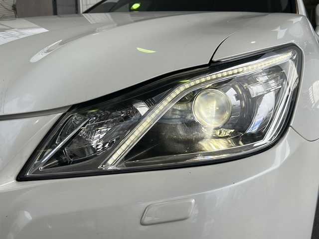 トヨタ クラウン ハイブリッド アスリートG 京都府 2014(平26)年 8.6万km ホワイトパールクリスタルシャイン HDDナビ８インチ/アラウンドビューモニター /レーダークルーズコントロール /クリアランスソナー  /ステアリングヒーター /シートヒーター＆ベンチレーター /エアシート /メモリーパワーシート/電動リアサンシェード /オールオートパワーウィンドウ/ドラレコ前後 (UP-K04)/ワンセグTV/ウィンカーミラー/フロントフォグ/オートマチックハイビーム/ビルトインETC/スマートキー/禁煙車/プッシュスタート