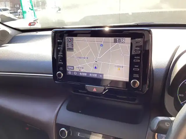 トヨタ ヤリスクロス ハイブリッド Z 愛知県 2021(令3)年 2.8万km ブラックマイカ/シルバーメタリック 2トーン ワンオーナー　/ハーフレザー　/パワーシート　/シートヒーター　/レーダークルーズコントロール　/ＢＳＭ　/ＡＨＢ　/ＬＤＡ　/ＰＣＳ　/ビルトインＥＴＣ　/ディスプレイオーディオ　/フルセグ　/バックカメラ　/ナビ　/シートヒーター