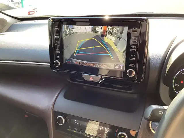 トヨタ ヤリスクロス ハイブリッド Z 愛知県 2021(令3)年 2.8万km ブラックマイカ/シルバーメタリック 2トーン ワンオーナー　/ハーフレザー　/パワーシート　/シートヒーター　/レーダークルーズコントロール　/ＢＳＭ　/ＡＨＢ　/ＬＤＡ　/ＰＣＳ　/ビルトインＥＴＣ　/ディスプレイオーディオ　/フルセグ　/バックカメラ　/ナビ　/シートヒーター