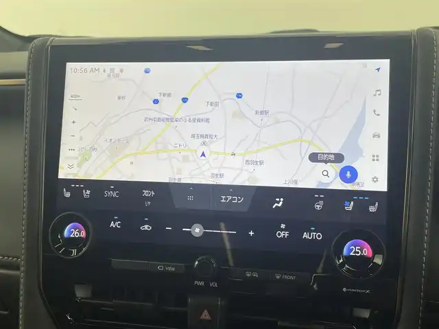 トヨタ アルファードハイブリット Z 埼玉県 2024(令6)年 0.7万km プラチナホワイトパールマイカ 衝突被害軽減ブレーキ/純正14インチディスプレイオーディオナビ（あり）/フリップダウンモニター/三眼LEDヘッドライト/全方位カメラ/両側パワースライドドア/ガラスルーフ/レーダークルーズコントロール/シートヒーター/エアシート/フルセグTV/Bluetooth/バックカメラ/電動リアゲート/パワーシート/ヘッドアップディスプレイ/コーナーセンサー/純正アルミホイール/ETC2.0/ブラインドスポットモニター/パドルシフト/ステアリングヒーター/リアオートエアコン/オートマチックハイビーム/置くだけ充電器/ドライブレコーダー/ステアリングスイッチ/スマートキー/プッシュスタート