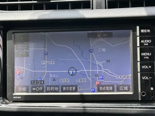 トヨタ アクア G G’s 奈良県 2014(平26)年 4.9万km ライムホワイトパールクリスタルシャイン 純正ナビ　/フルセグＴＶ　/Ｂｌｕｅｔｏｏｔｈ　/ＥＴＣ　/バックカメラ/ドライブレコーダー　/純正アルミホイール　/純正フロアマット　/社外テールランプ　/社外マフラー　/スペアキー　/ＬＥＤヘッドライト　/オートライト　/エアバッグ