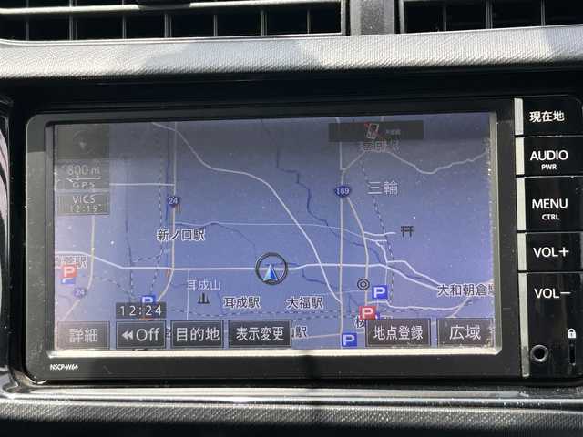 トヨタ アクア G G’s 大阪府 2014(平26)年 4.9万km ライムホワイトパールクリスタルシャイン 純正ナビ　/フルセグＴＶ　/Ｂｌｕｅｔｏｏｔｈ　/ＥＴＣ　/バックカメラ/ドライブレコーダー　/純正アルミホイール　/純正フロアマット　/社外テールランプ　/社外マフラー　/スペアキー　/ＬＥＤヘッドライト　/オートライト　/エアバッグ