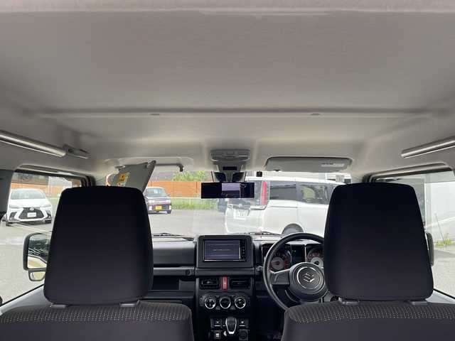 スズキ ジムニー XL 山梨県 2021(令3)年 4.7万km シフォンアイボリーM 純正ナビ/フルセグ CD Bluetooth/衝突軽減装置/ETC/純正アルミホイール/オートマチックハイビーム/Bluetooth再生/シートヒーター/オートエアコン/スマートキー/盗難防止装置/レーンキープアシスト/４WDターボ
