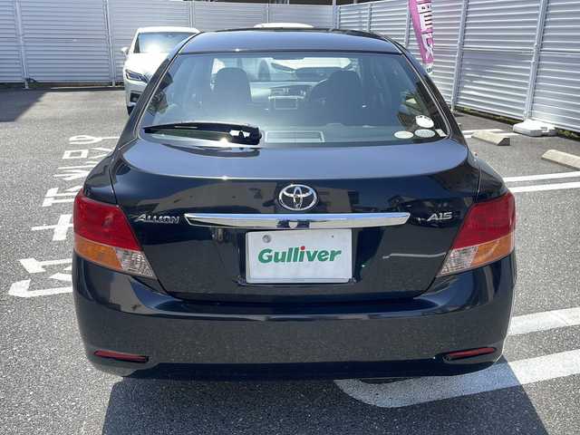 トヨタ アリオン A15 Gパッケージ 広島県 2007(平19)年 10.8万km ブラックマイカ /登録時走行距離/　　　　　　　107696キロ/ワンオーナー/純正ナビ/オートライト/スペアキー×１/新車時整備手帳/　　【保証書】/取扱説明書/