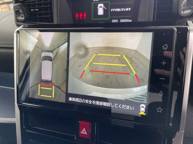 トヨタ ルーミー カスタムG 道央・札幌 2020(令2)年 2.8万km パールホワイトⅢ ・4WD/寒冷地仕様/・衝突回避支援ブレーキ機能/・衝突警報機能/ペダル踏み間違い時加速抑制装置/・オートハイビーム/LEDライト/・アダプティブクルーズコントロール/・純正オーディオディスプレイ/・フルセグTV/BT/Apple Carplay/Android Auto/・バックカメラ/全方位カメラ/・運転席/助手席シートヒーター/・両側パワースライドドア/・エンジンスターター/・冬タイヤ純正スチールホイル付き積込み/・横滑り防止装置/・アイドリングストップ/・ドアバイザー/・スペアキー１本/・ETC