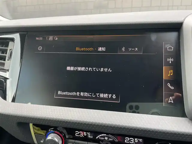 アウディ Ａ１ SB 25TFSI 静岡県 2020(令2)年 1.6万km グレイシアホワイトメタリック 純正ナビ：MMIナビゲーション/バーチャルコックピット/Bluetooth接続/ETC2.0/前席シートヒーター/前後コーナーセンサー/レーンキープアシスト/クルーズコントロール/USB充電ポート/スマートキー/バックカメラ/アイドリングストップ/パーキングアシスト/純正フロアマット/純正15インチAW