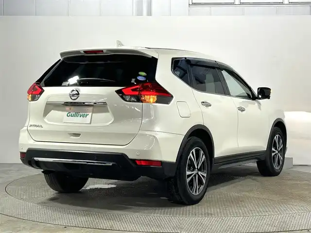 日産 エクストレイル 20Xi レザーエディション 大阪府 2020(令2)年 3.5万km ブリリアントホワイトパール ProPILOT 革シート 社外ナビ(フルセグ/DVD再生/Bluetooth) 360カメラ ETC デジタルインナーミラー パワーシート/ヒーター 電動リアゲート 衝突軽減 レーダーC BSM