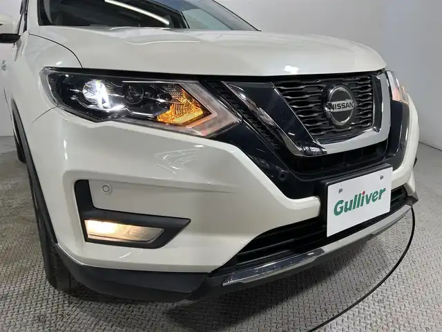 日産 エクストレイル 20Xi レザーエディション 大阪府 2020(令2)年 3.5万km ブリリアントホワイトパール ProPILOT 革シート 社外ナビ(フルセグ/DVD再生/Bluetooth) 360カメラ ETC デジタルインナーミラー パワーシート/ヒーター 電動リアゲート 衝突軽減 レーダーC BSM