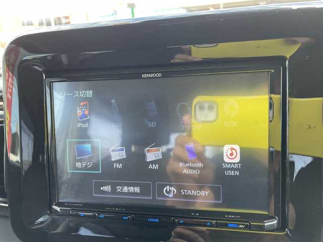 スズキ ワゴンＲ スマイル HYBRID S 石川県 2022(令4)年 2.6万km インディゴブルーメタリック 社外8型ナビ/フルセグTV/バックカメラ/両側パワースライドドア/スマートキー/プッシュスタート/ETC/レーダーブレーキ/シートヒーター/保証書
