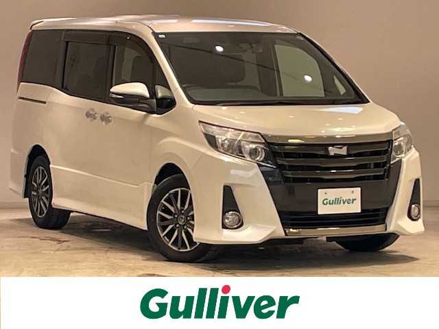 トヨタ ノア Si ダブルバイビー 宮城県 2017(平29)年 11.4万km ホワイトパールクリスタルシャイン 純正９型ナビ/純正フリップダウンモニター/両側電動スライドドア/バックカメラ/フルセグ/CD/DVD/Bluetooth/クルコン/ETC/スマートキー/スペアキー/オートライト/オートマチックハイビーム/フォグライト/ハーフレザーシート/前後ドラレコ/ステアリングスイッチ