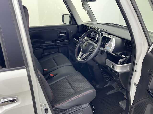 スズキ スペーシア カスタム HYBRID XS ターボ 秋田県 2020(令2)年 3.7万km ピュアホワイトパール/ブラック2トーン ４ＷＤ/両側パワースライドドア/衝突被害軽減システム/レーンキープアシスト/横滑り防止装置/アイドリングストップ/ETC/後ろコーナーセンサー/革巻きステアリング/パドルシフト/リアサンシェード/ハーフレザーシート/前席シートヒーター/ＬＥＤライト/フォグランプ/オートライト/純正アルミホイール/純正フロアマット/ＵＳＢポート/スマートキー/スペアキー/ウインカーミラー/電動格納ミラー/プッシュスタート/ステアリングリモコン装着車両/バックカメラ装着車両